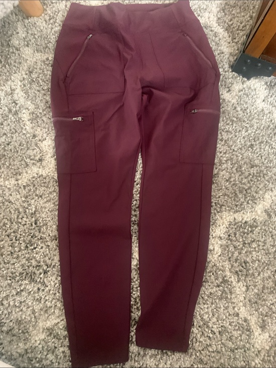 Athleta Pants - Athleta Women's Cargo Track Joggers in Burgundy